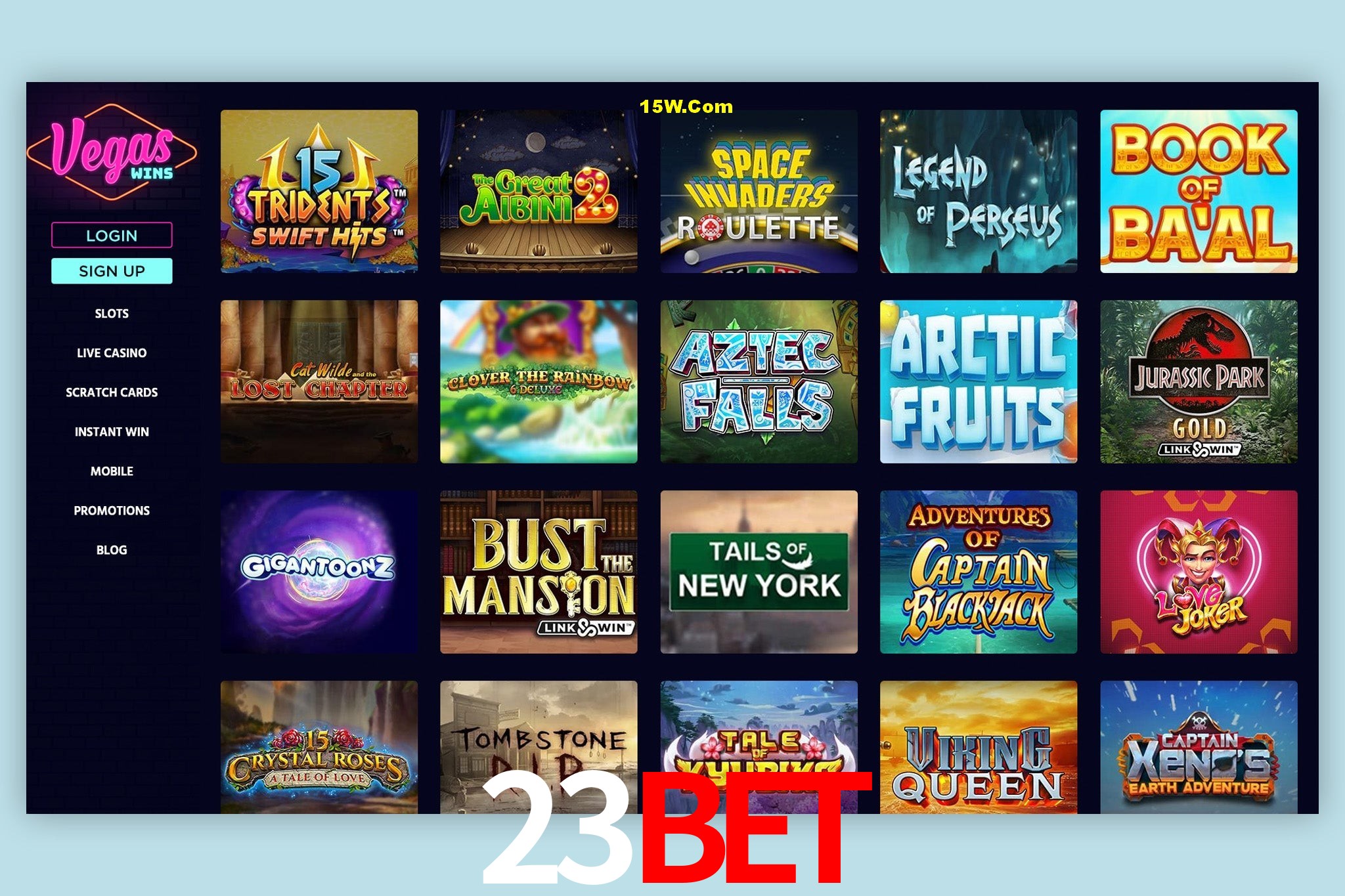 Responsive Design 23Bet