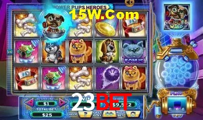 Biblioteca de slots populares na 23Bet